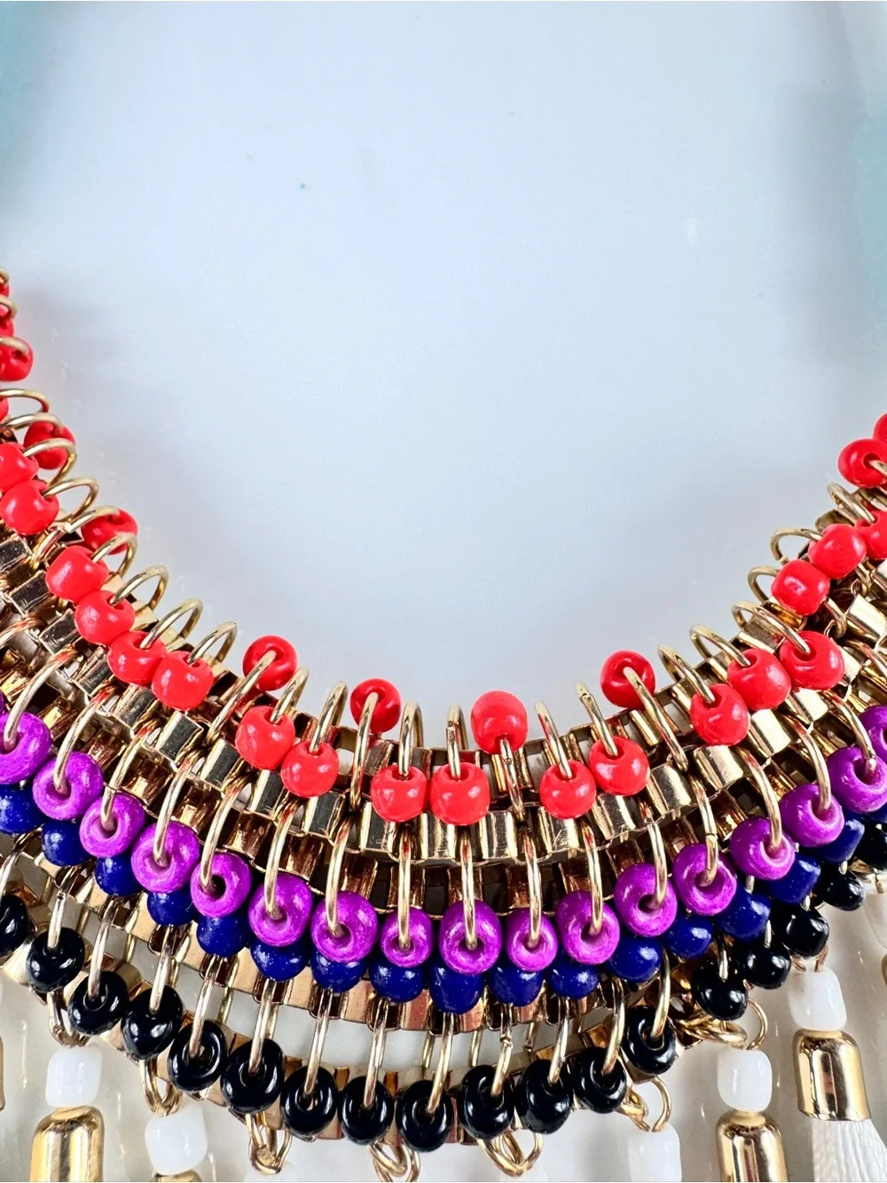Vintage Bohemian Bib Necklace